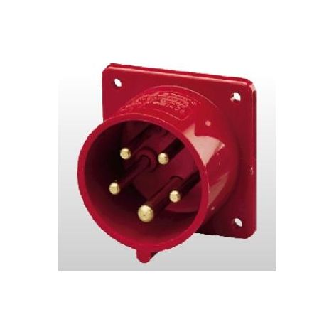 Mennekes Presa semi-incassata rossa 32A 400V IP44