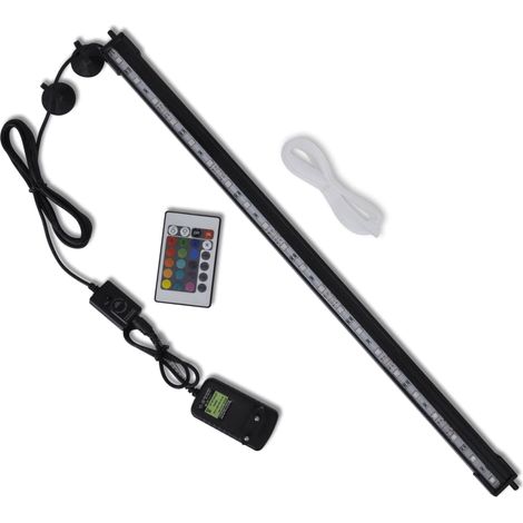 Lampe LED de bulles d'aquarium Lumiere Aquarium RVB 56,5 cm NREFC68075 (1/5)