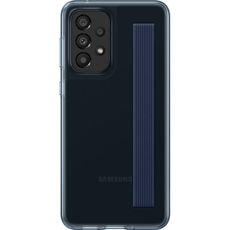 Schutzhülle für Samsung EF-XA336CB A33 5G A336, schwarz/schwarz, schlankes Armband (1/4)