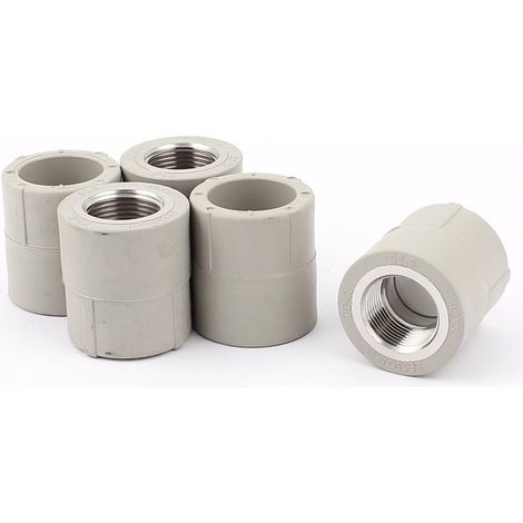 5 pièces 3/4 raccords intérieurs PPR-Rohrfittings-Anschlüsse gris (324d72ba1facf2c0bbc88dd18ac63525) (1/2)