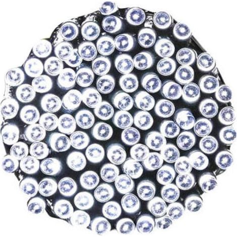 Weihnachtsbaumbeleuchtung, 288 LEDs, Raupenform, weiß, 2 m (1/5)