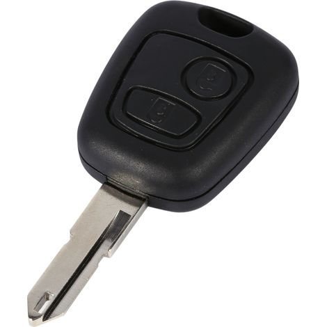 2-Tasten-Rohling-Fernbedienungsgehäuse für Peugeot 206 (1/5)