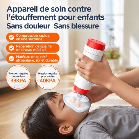 Dispositif d'urgence anti-étouffement Heimlich automatique USB pour enfant blanc réf 1963 27 × 24 × 10 cm 1,1 kg – Livraison gratuite