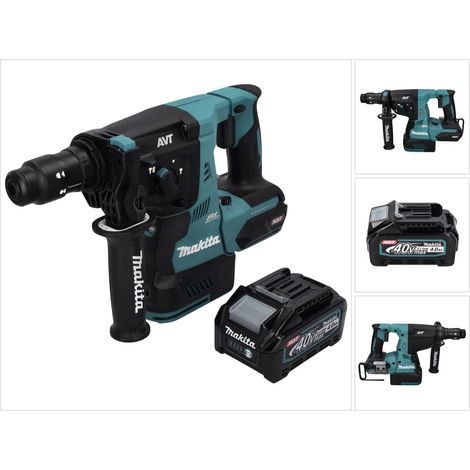 Martello combinato a batteria Makita HR 004 GM1 40 V max. 2,8 J SDS plus XGT Brushless + 1 batteria da 4,0 Ah - senza caricabatterie (1/5)