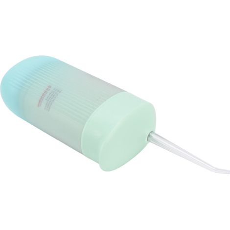 Pack portable dentaire électrique S60 vert, hydropulseur buccal rechargeable haute pression, détartreur dentaire jaune, nettoyage efficace sans fil (1/5)