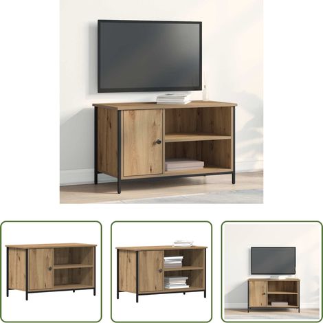 vidaXL Wohnzimmer - TV-Schränk Artisan-Eiche 80 x 40 x 50 cm Holzwerkstoff (1/5)