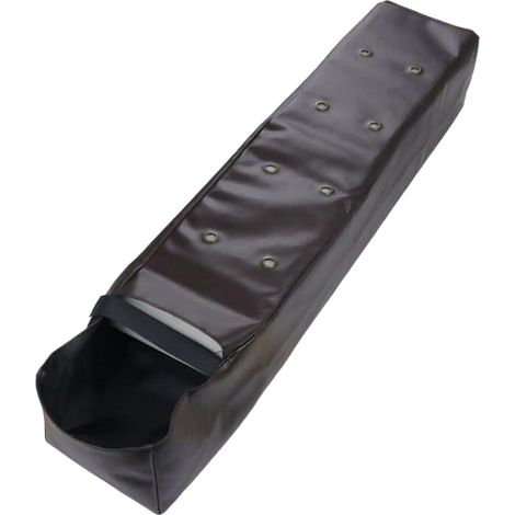 Adecuado para la protección de la barra del remolque, resistente, duradero, multifuncional, fácil de instalar, funda protectora impermeable, color marrón.