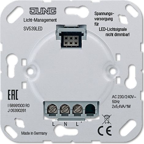 Fuente de alimentación led Jung serie LS990 SV539LED