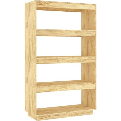 Maison Exclusive - Bücherregal/Raumteiler 80x35x135 cm Massivholz