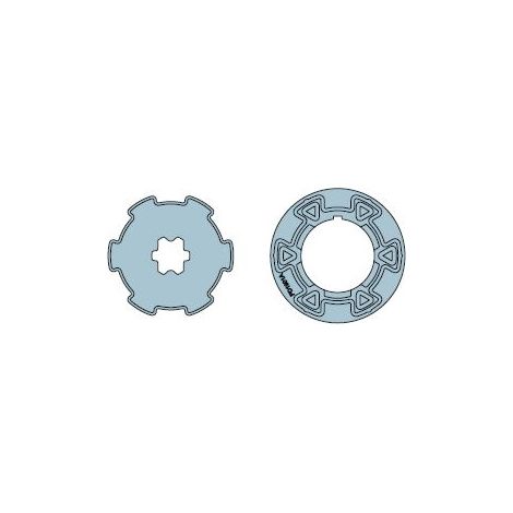 Nice 513.16300 - Roue et couronne pour ogive 65x1,8