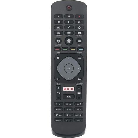 Remote Control Replace For Philips 4k Uhd Hdr Ambilight Smart Tv 43pus6262 49pus6262 50pus6262 55pus6262 65pus6262 (1/3)
