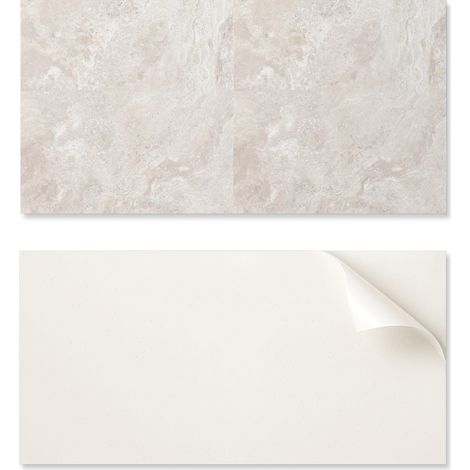 Panel decorativo adhesivo para una r谩pida transformaci贸n de pared, 100 x 50 cm, dise帽o de piedra natural.