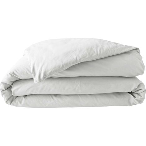Housse de Couette (240 x 220 cm) Percaline White, Percale de Coton (1/5)