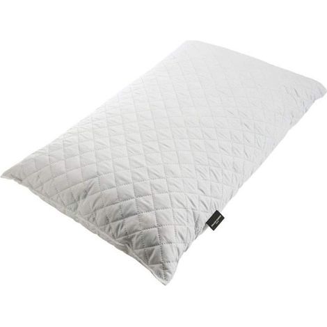 Lot de 2 oreillers à mémoire de forme 50x70 cm – Garnissage mousse, enveloppe microfibres anti-acariens – Soutien cervical optimal