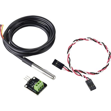 TRU COMPONENTS TC-9445340 CAPTEUR DE TEMPÉRATURE 1 PC(S) CONVIENT POUR (KITS DE DÉVELOPPEMENT): ARDUINO (1/3)