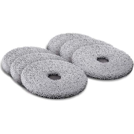 (6 piezas) Almohadillas de repuesto para fregona Plus 505 Combo, compatibles con las fregonas robot Plus 505 Combo y Plus 405 Combo, accesorios para fregonas -Crezuo (1/4)