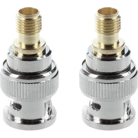 adaptateurs coaxiaux BNC mâle vers SMA femelle (1/4)