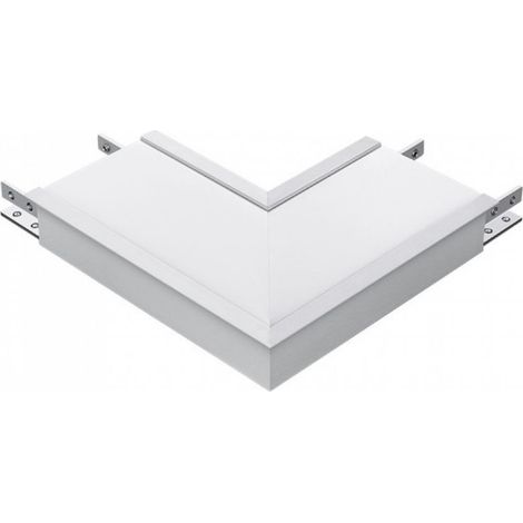 V-TAC Connettore LED Chip Samsung a Incasso Lineare a L 8W Colore Argento Bianco Naturale (1/2)