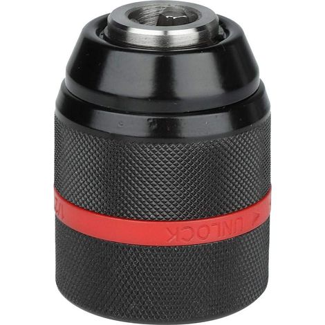 Mandrino universale a cambio rapido, 1/2–20 UNF 1–13 mm, mandrino autobloccante per trapano manuale, adatto a un'ampia gamma di applicazioni.