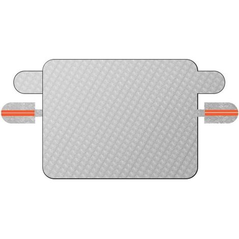 Couverture magnétique multicouche pour pare brise pour l'hiver, avec rétroviseurs pour protection complète du véhicule (1/5)
