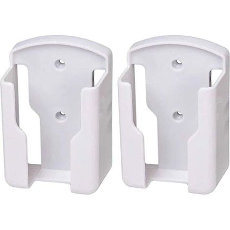 HOXILEELEOLot de 2 Range Telecommande, Porte Telecommande TV, Support Telecommande Mural pour Climatiseur Universelle Boîtier de R Étiquette (1/4)