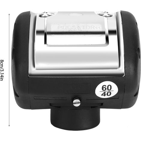Pulsador neumático de ordeño L80 con 4 salidas, sistema de ordeño para vacas, ovejas y cabras, dispositivo robusto de acero inoxidable, frecuencia de pulsación ajustable. (1/5)