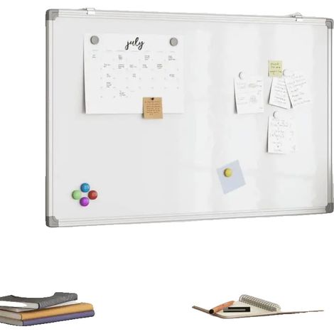 Trockenlöschtafel, Magnetisches Aluminium, Leicht zu reinigende Oberfläche, armeegrün (1/2)