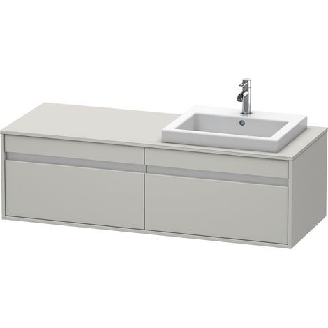Duravit Ketho consola mueble bajo lavabo, suspendido,