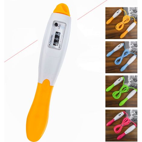 Corde à sauter réglable avec câble, 3 mètres, pour enfants et adultes, idéale pour le fitness, l'entraînement et le sport en salle. (1/5)