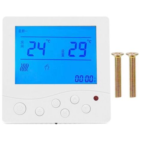 QORVA-FANCOIL CENTRAL CONCRIMITION THERMOSTAT CONTRUTER LCD CONTRÔTURE CONTRÔTURE THEL (1/5)