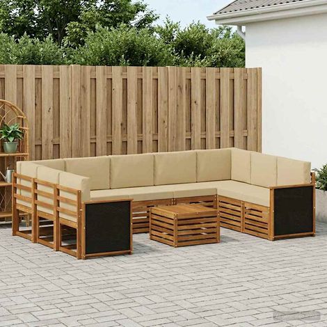 vidaXL Sofagarnituren Massivholz Akazie (1/5)