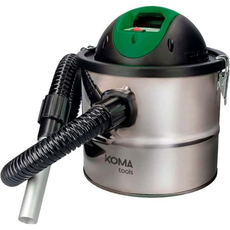 Koma Tools EDP 07699 Aspiratore per ceneri 800W cromo verde nero