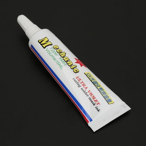 UV-härtende, stiftförmige, wärmesparende Schutzfarbe für PCBBGA-Leiterplatten, Ölrot YM56 (1/4)