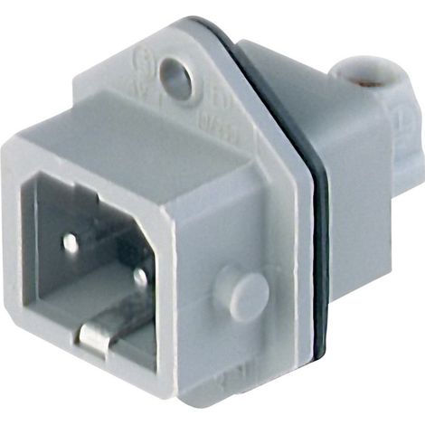 Hirschmann 930622106-1 Netz-Steckverbinder STASEI Stecker, Einbau vertikal Gesamtpolzahl: 2 + PE 16