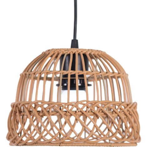 Suspension extérieur en poly rotin D21 x H 15cm (1/5)