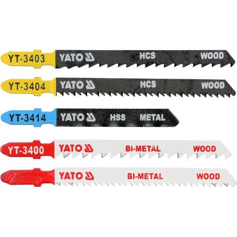 YATO BRZESZCZOT  5szt. MIX      3445