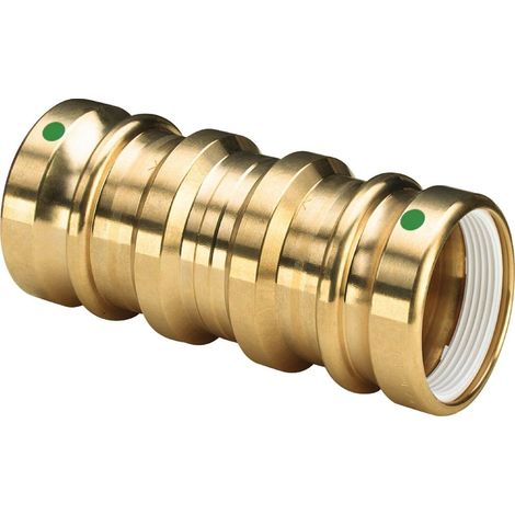 Viega Manguito deslizante de reparación Geopress, d 63mm Bronce rojo Modelo 9615.5TW, 765583