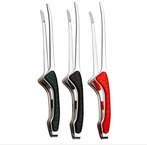 Juego de 3 pinzas para barbacoa, 24 cm (9,5 pulgadas) - Pinzas de cocina de acero inoxidable 304 con mangos antideslizantes y cómodos (plateadas) (1/5)