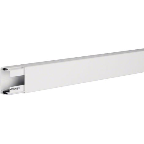 Goulotte de distribution PVC 30x45 mm - Longueur 200 cm (RAL 9016) LF3004509016 Hager