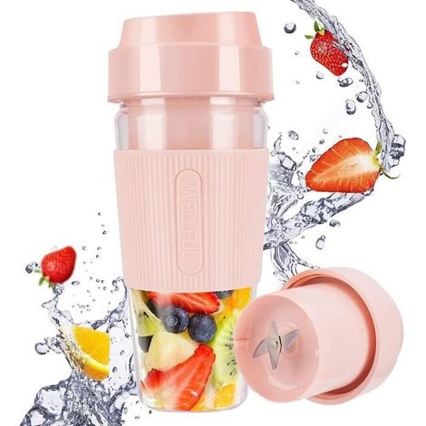 Tragbarer Mini-Mixer, USB-aufladbar – 1200 mAh – Kompakt – Multifunktional (1/4)