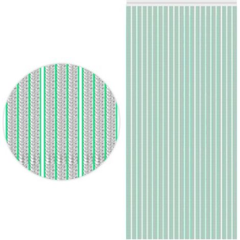 Transparenter Vorhang - grün - 0,90x2,10m