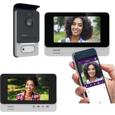 Visiophone filaire connecté smartphone avec 2 écrans - WelcomeEye Connect 2 (1/5)
