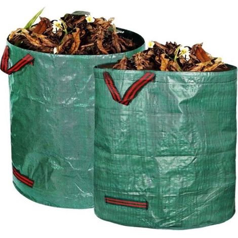 Garden Waste Bag - Unspecified - 272 L - Waterproof - Tear-Resistant - Foldable