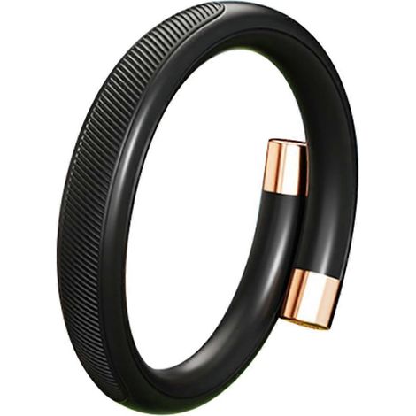Bracelet anti-moustiques noir pour jardin extérieur (1/5)
