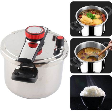 Autocuiseur domestique, acier inoxydable 304, antidéflagrant, multifonctionnel, à gaz, compatible induction, nouveau type d'autocuiseur, 5L. (1/5)