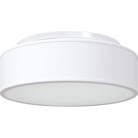 Plafonnier,Lampe s Encadrés Blanc Ø 38 cm Tissu E27 CFW15438 (1/5)