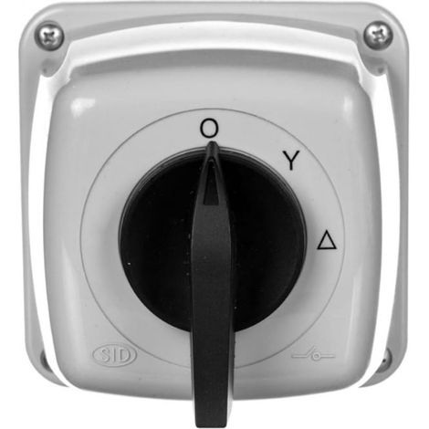 Interruttore a camme stella-triangolo 40A 3P in custodia IP65 LUK-40-23 924014