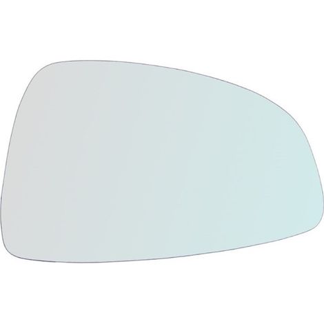 Vetro specchio retrovisore lato dx per audi tt ii (8j) dal 2006-2015 (1/5)