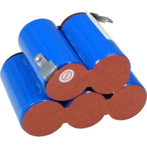 Trade-Shop Premium Ni-MH Akku 6V / 3000mAh Ersatz für ULO BOX Saft 123768 93230 5 VYRR VYRR 6 Sachs Mofa Mokick KKR (Reparatursatz, Reparaturkit, Selbsteinbau)