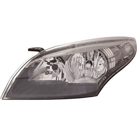 Phare avant gauche H7/H7 chromé Renault Megane 3 phase 2 2012-2014